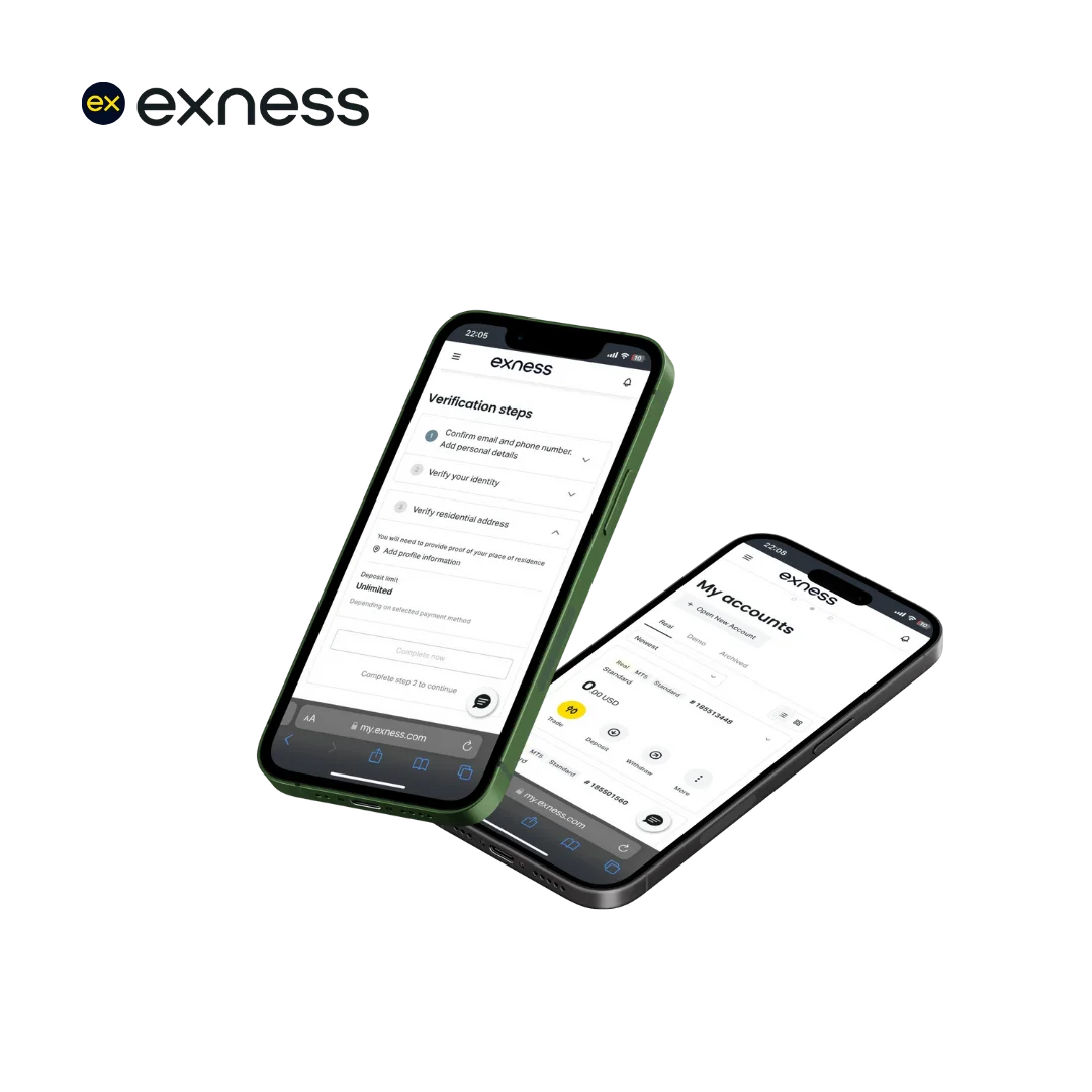 Xác minh tài khoản Exness
